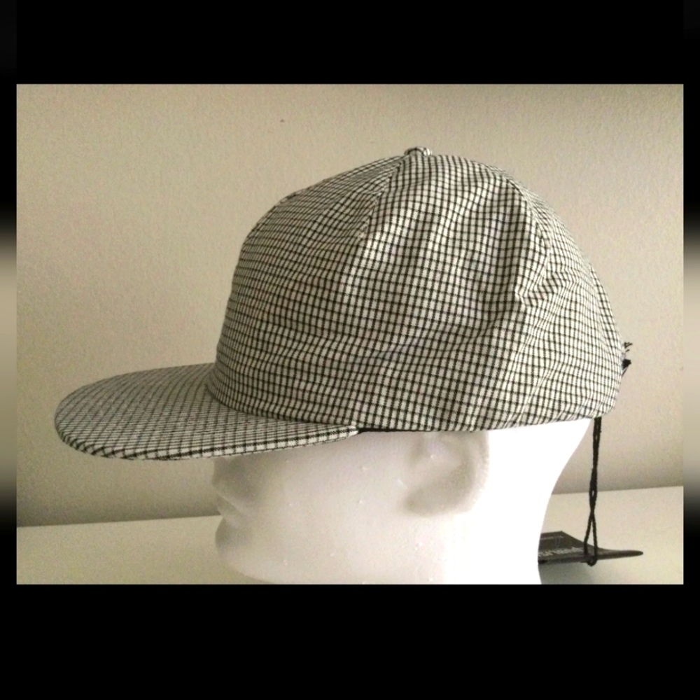 Publish Adjustable Black/White Cap Clipback Hat